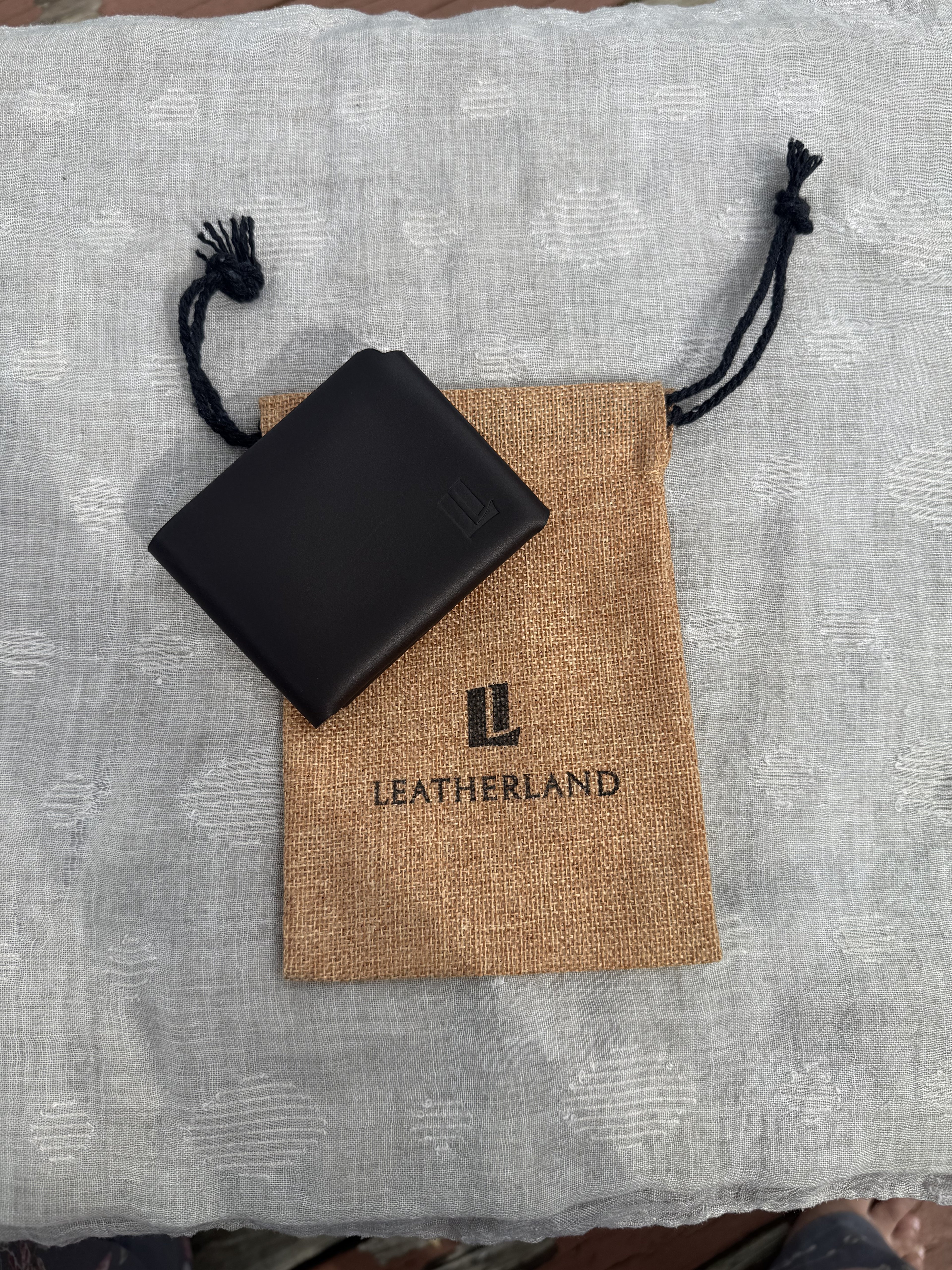 LeatherLand Unstitched Bi-Fold Wallet