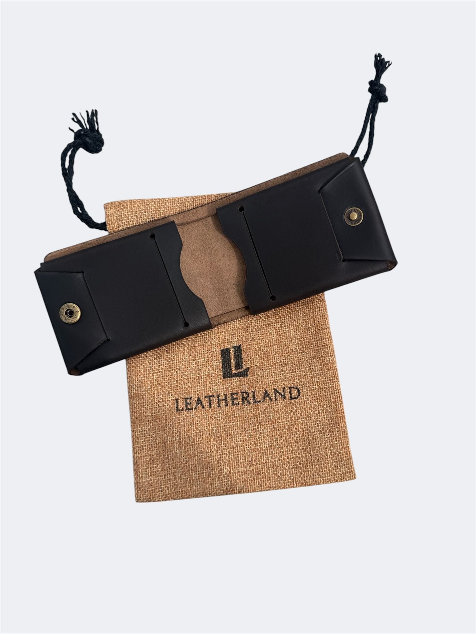 LeatherLand Unstitched Bi-Fold Wallet