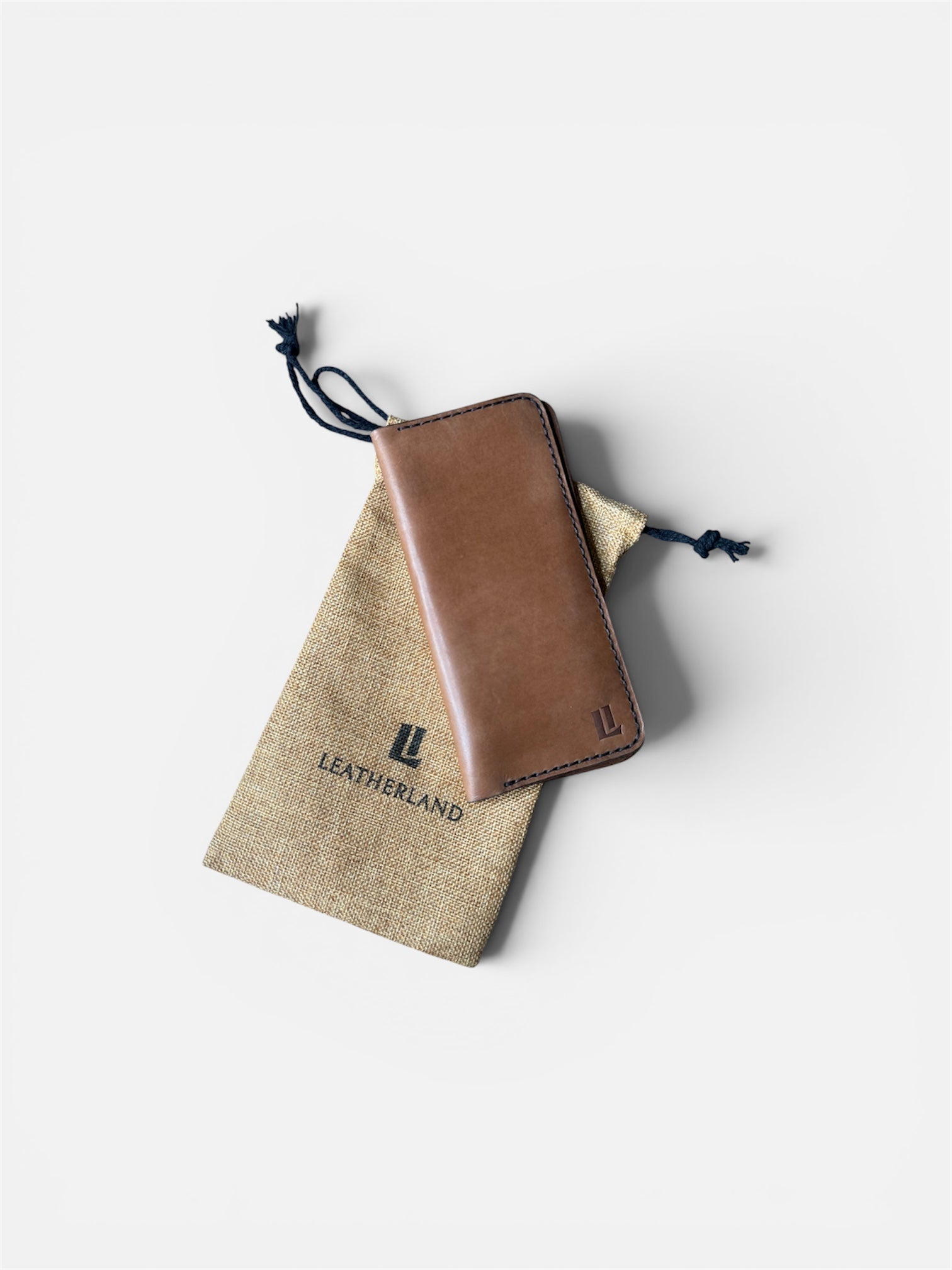 LeatherLand Long Slim Wallet