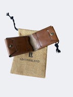 LeatherLand Unstitched Bi-Fold Wallet