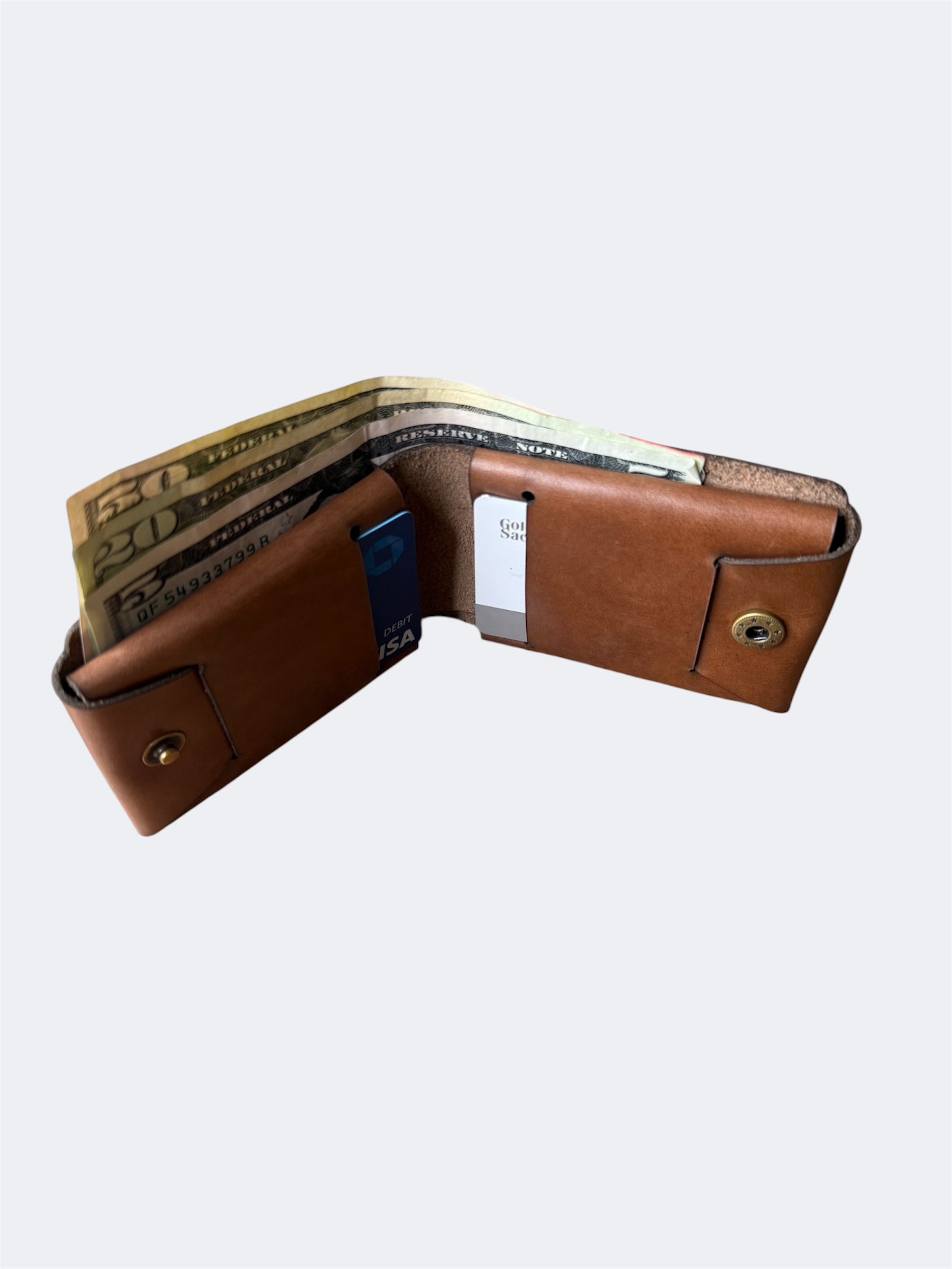 LeatherLand Unstitched Bi-Fold Wallet