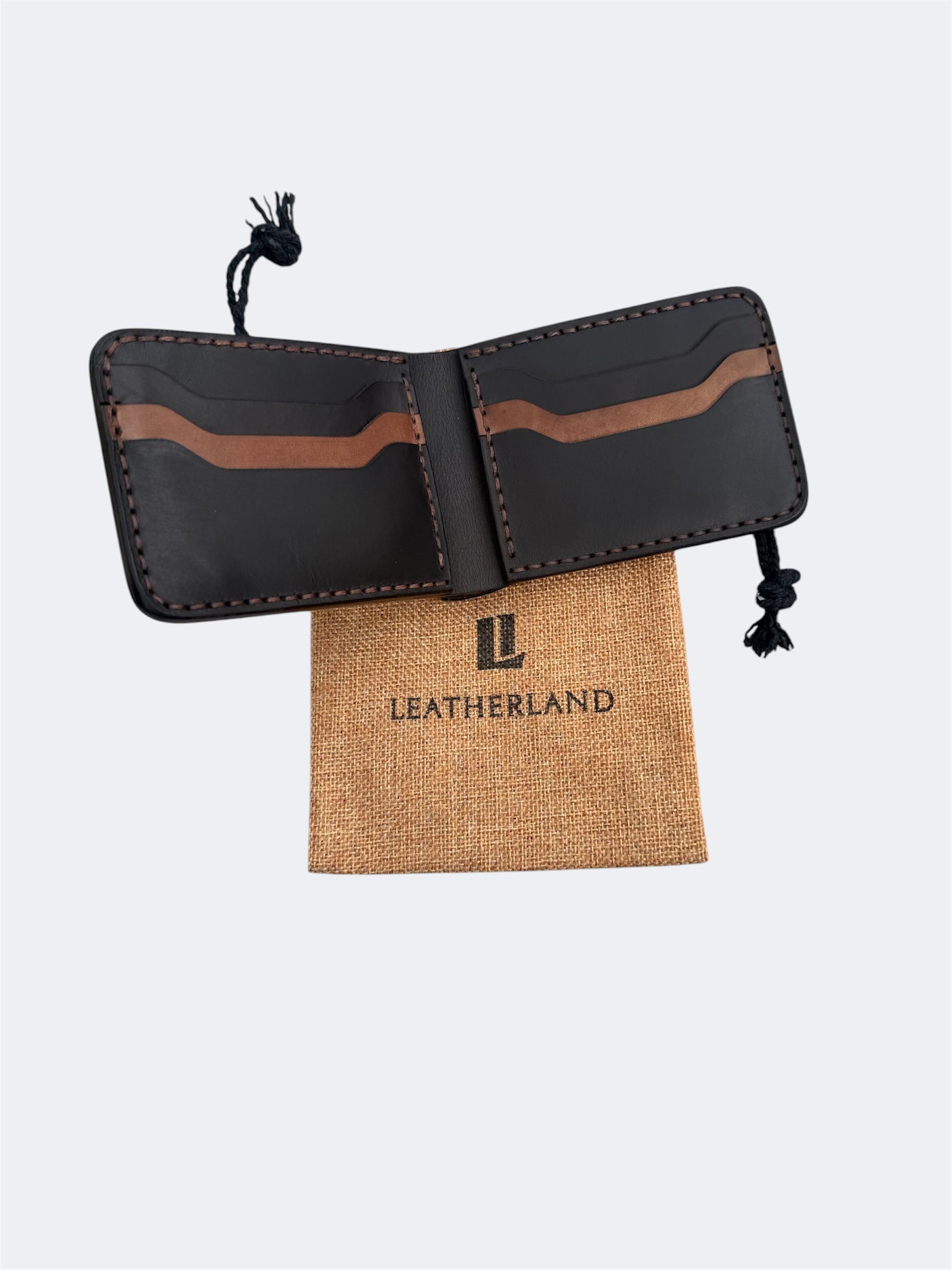 LeatherLand Classic Bi-Fold Wallet